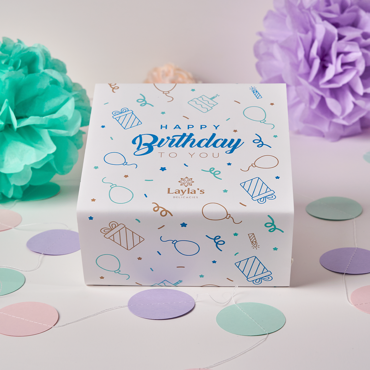 Happy Birthday Gift Box, 23 pc.