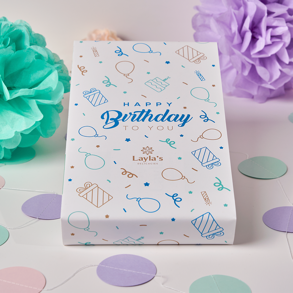 Happy Birthday Gift Box, 15 pc.