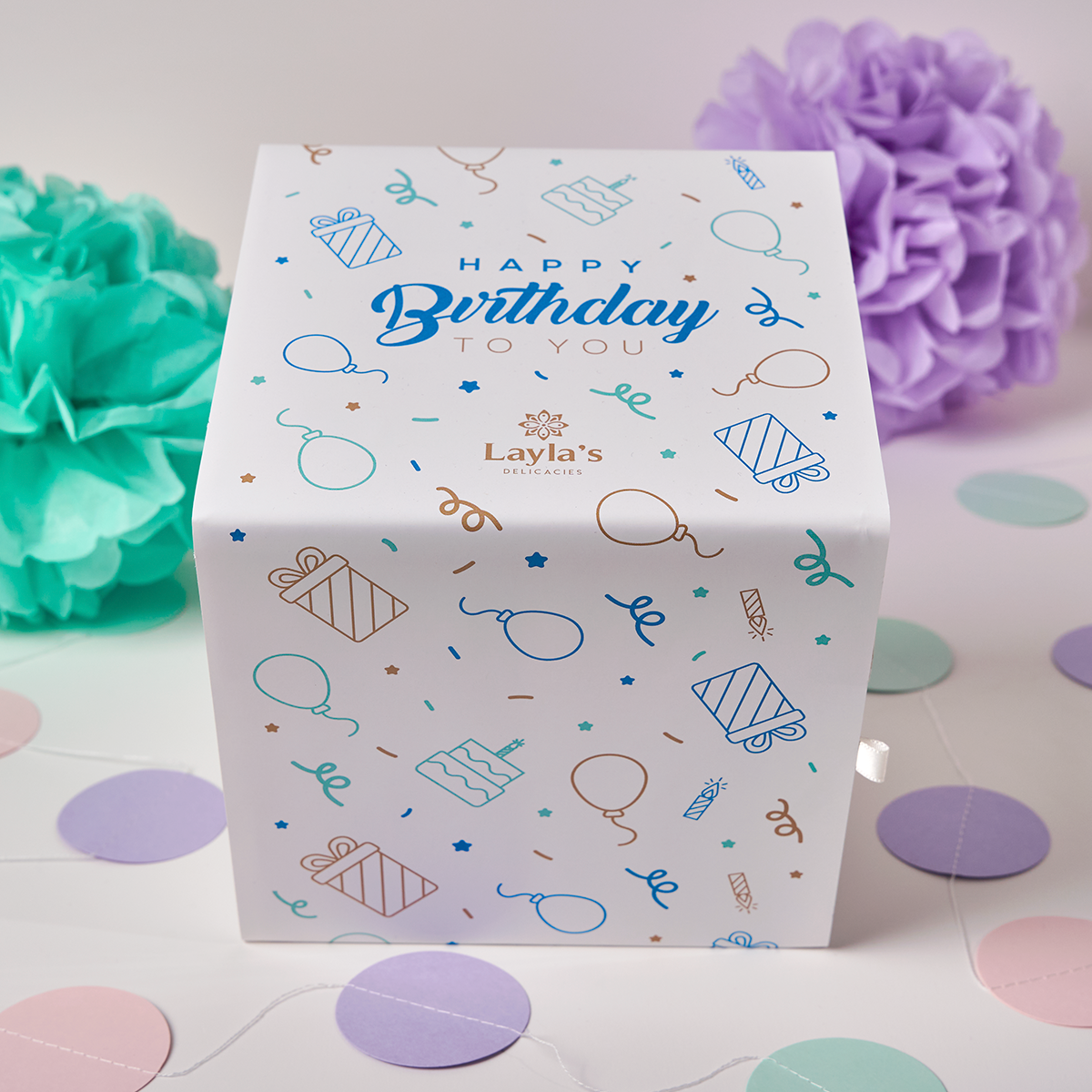 Happy Birthday Gift Box, 46 pc.