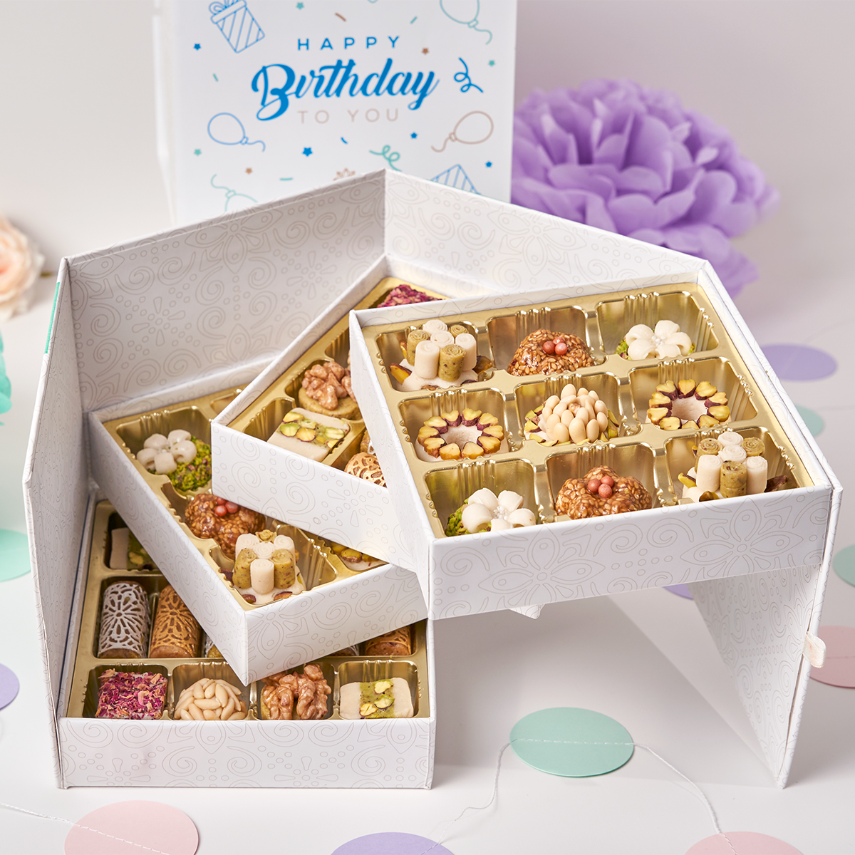 Happy Birthday Gift Box, 46 pc.