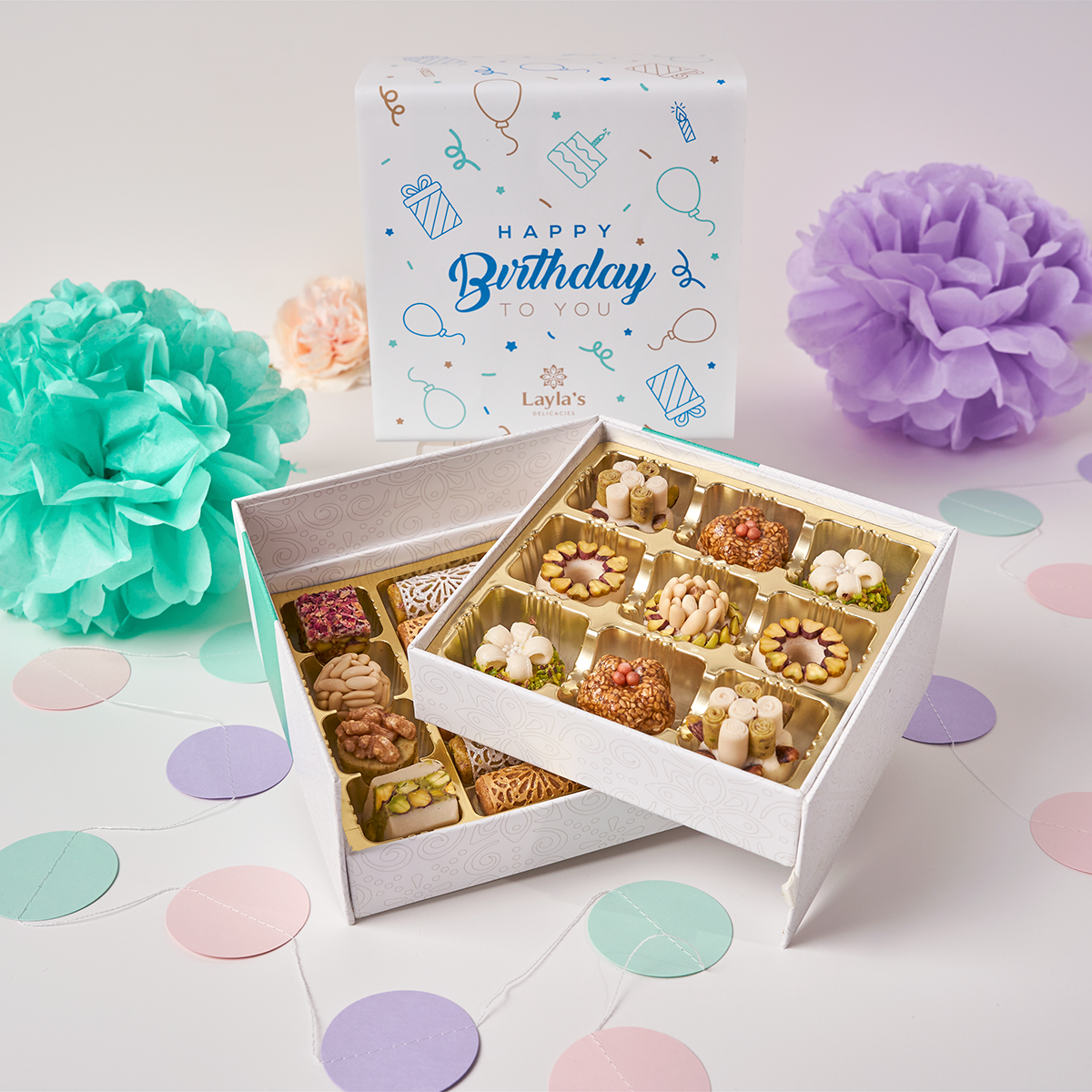 Happy Birthday Gift Box, 23 pc.