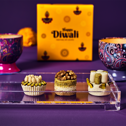 Diwali Favor Box 3 pc. Set of 5