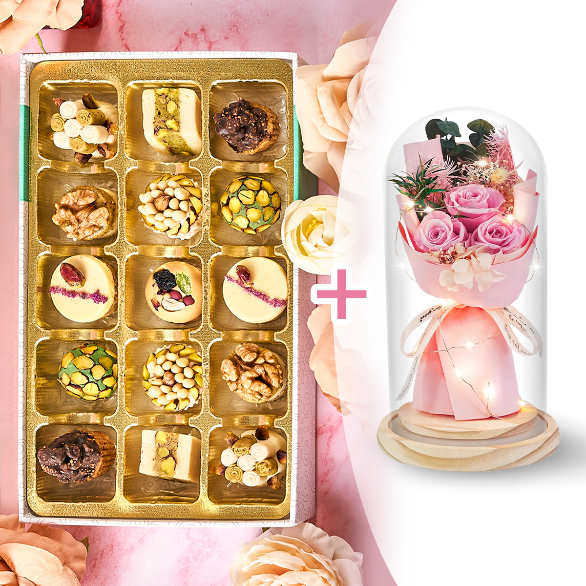 Petals &amp; Treats Gift Set